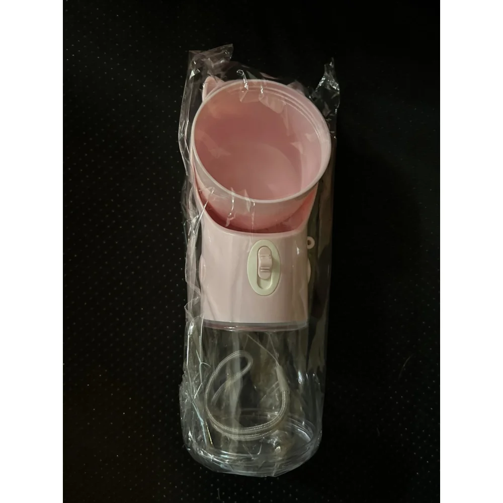 HQ Pet Water Cup Size 280 X 80 MM Pink New Ideal for Dog Walking